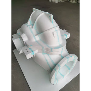 Split case pump blank castings